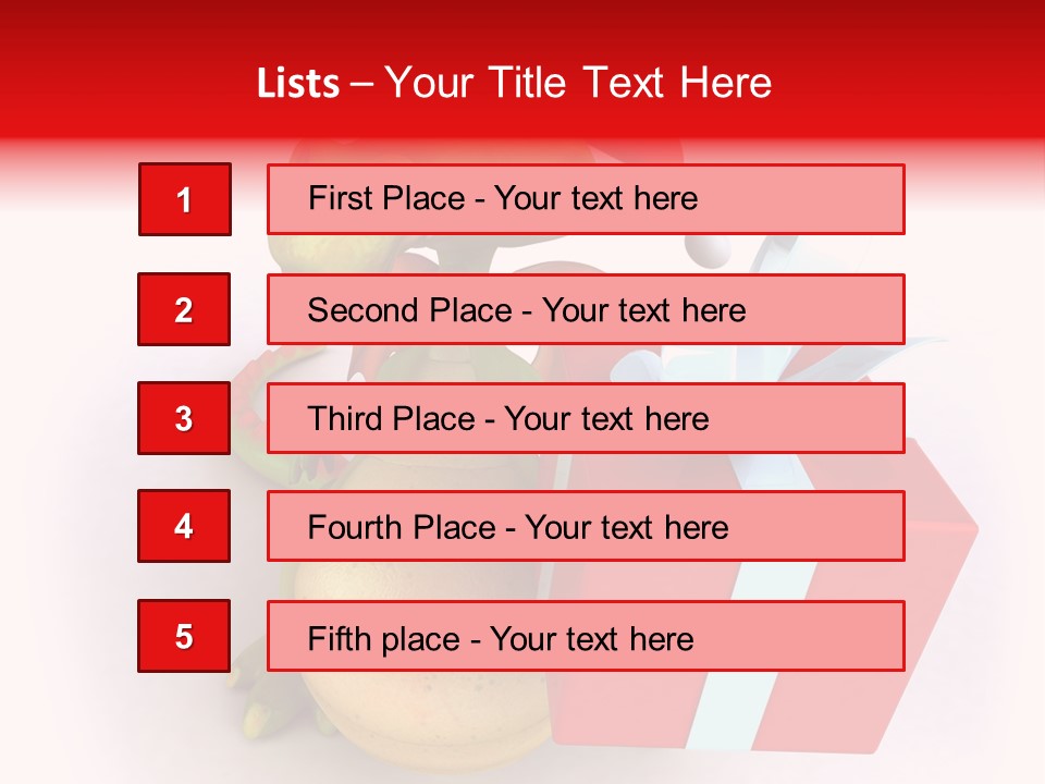 Cute Smile Character PowerPoint Template