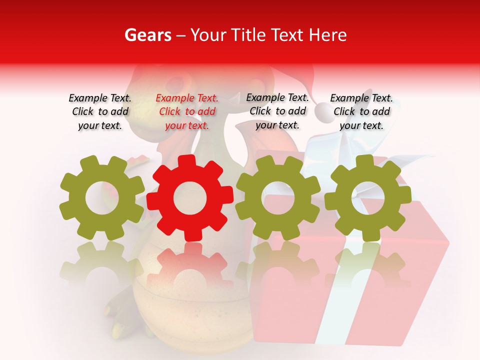 Cute Smile Character PowerPoint Template