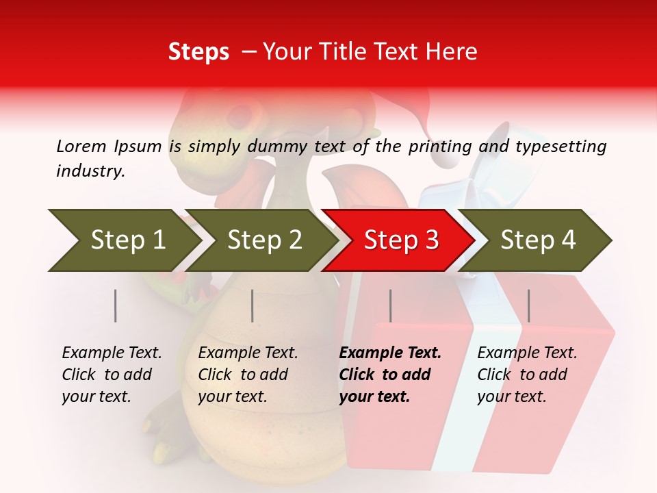 Cute Smile Character PowerPoint Template