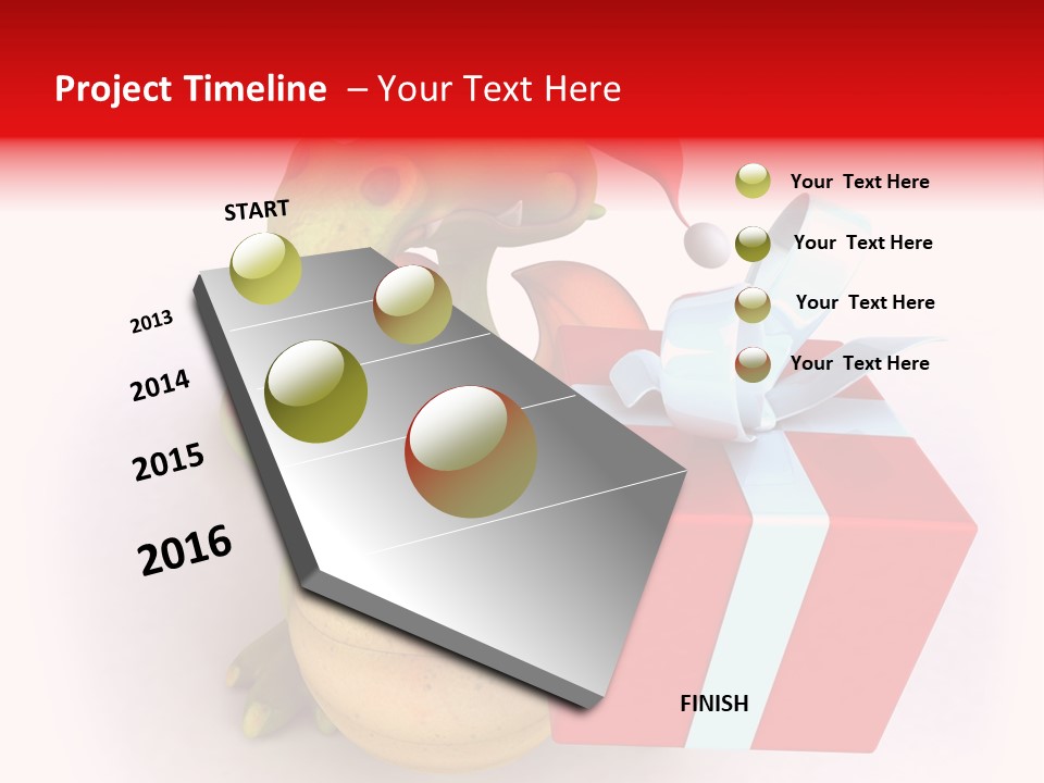 Cute Smile Character PowerPoint Template
