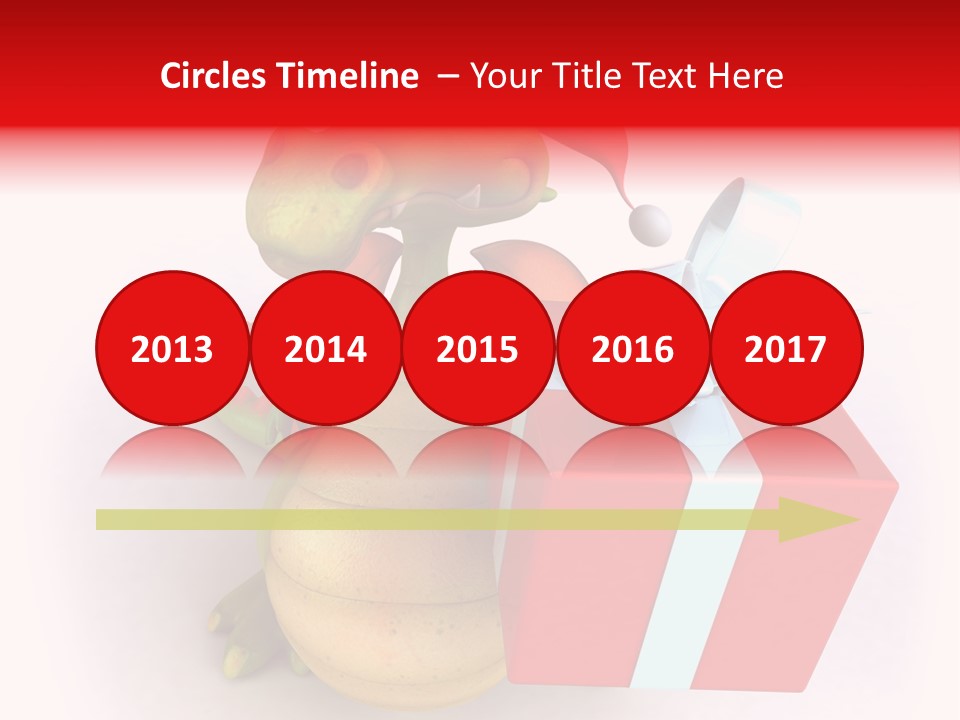 Cute Smile Character PowerPoint Template