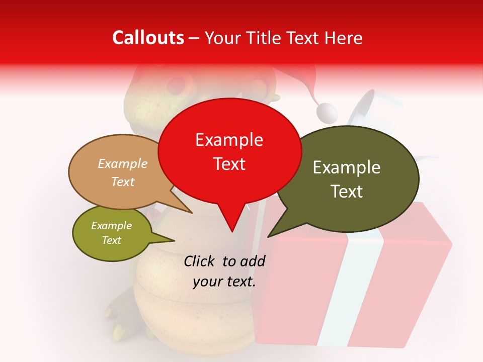 Cute Smile Character PowerPoint Template