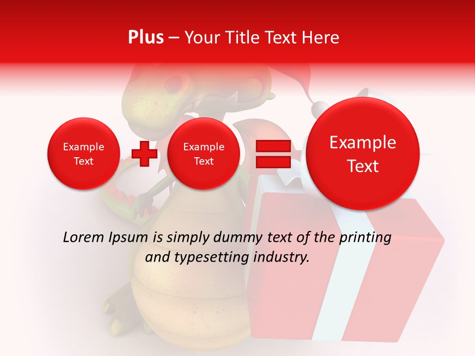 Cute Smile Character PowerPoint Template