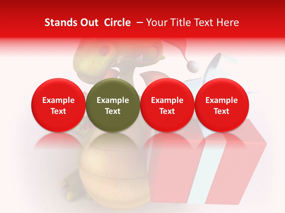 Cute Smile Character PowerPoint Template