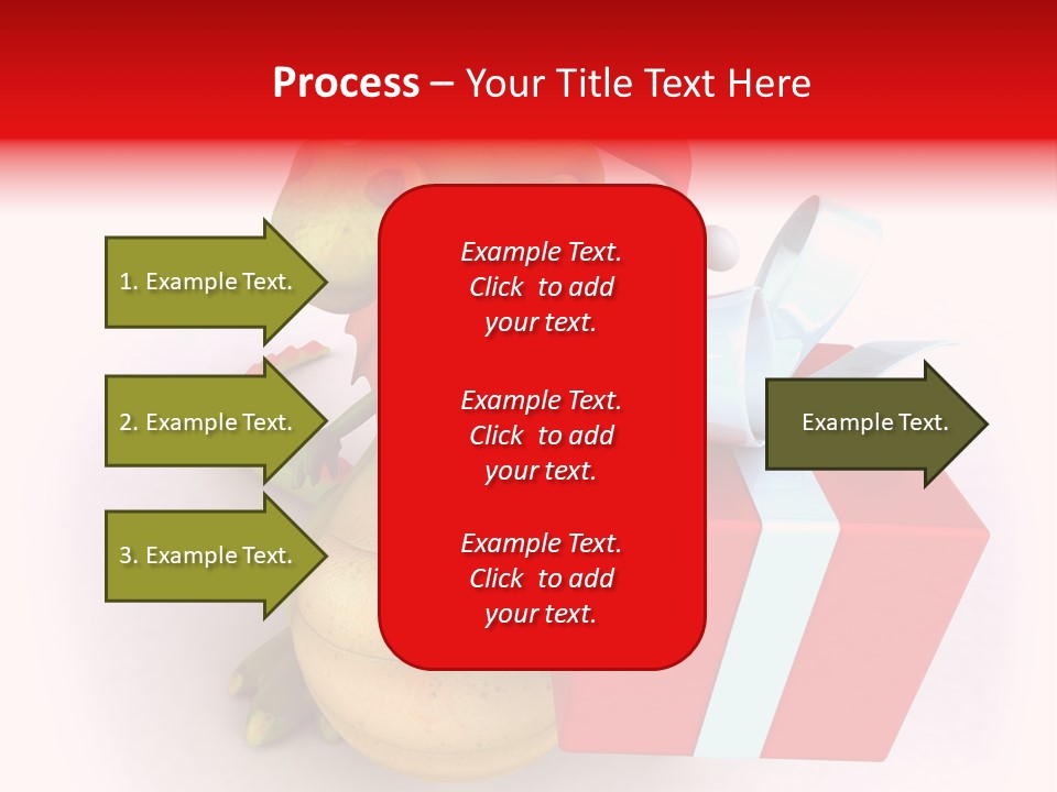 Cute Smile Character PowerPoint Template