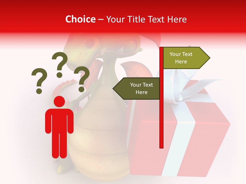 Cute Smile Character PowerPoint Template