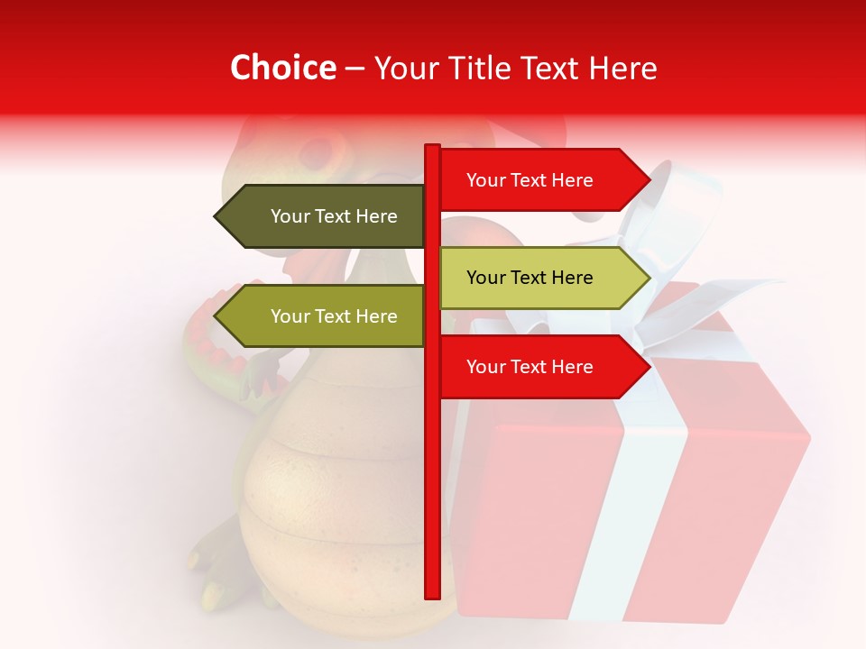 Cute Smile Character PowerPoint Template