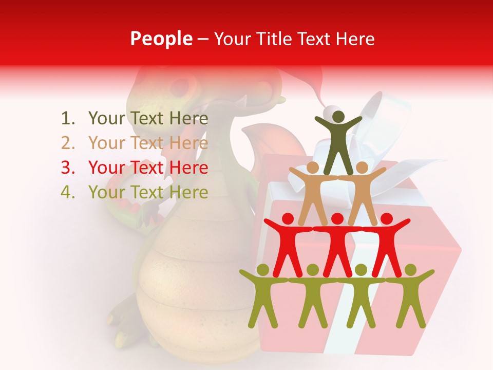 Cute Smile Character PowerPoint Template