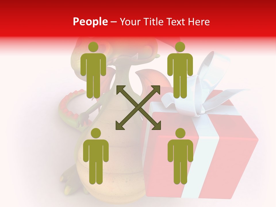 Cute Smile Character PowerPoint Template