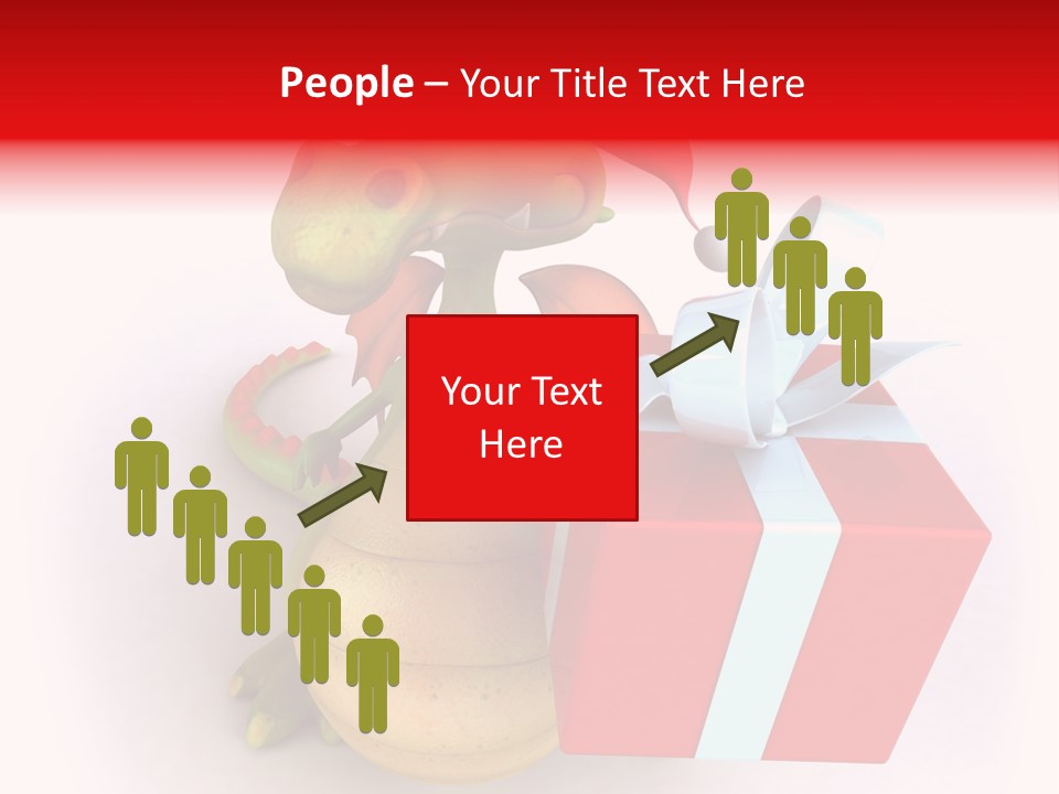 Cute Smile Character PowerPoint Template