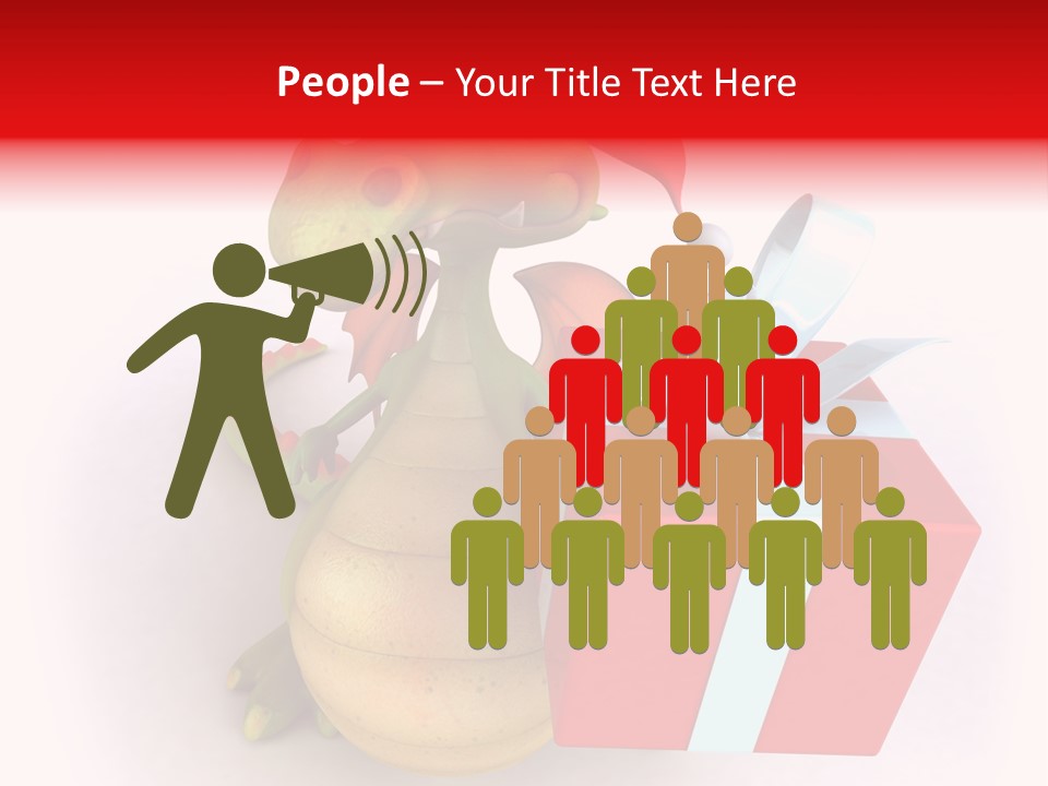 Cute Smile Character PowerPoint Template