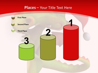 Red Gift Christmas PowerPoint Template