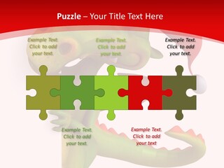Red Gift Christmas PowerPoint Template