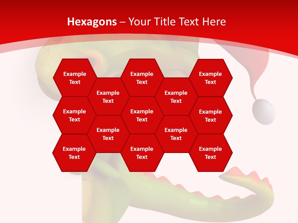 Red Gift Christmas PowerPoint Template