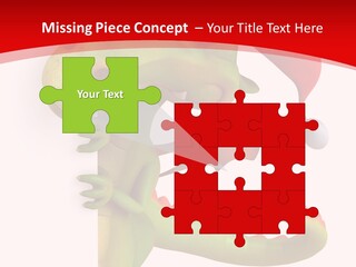 Red Gift Christmas PowerPoint Template