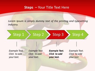Red Gift Christmas PowerPoint Template