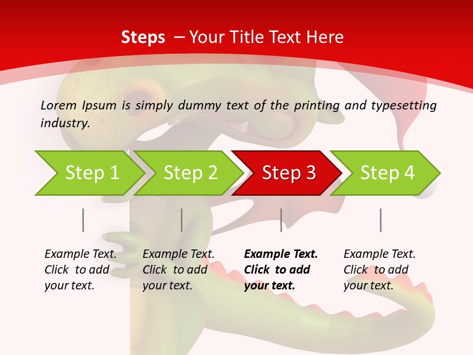 Red Gift Christmas PowerPoint Template