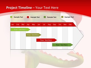 Red Gift Christmas PowerPoint Template