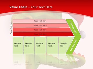 Red Gift Christmas PowerPoint Template