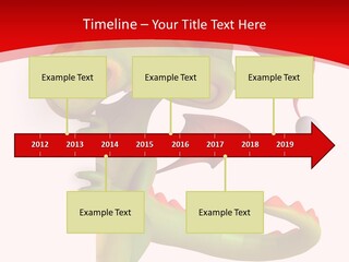Red Gift Christmas PowerPoint Template