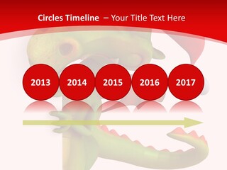 Red Gift Christmas PowerPoint Template