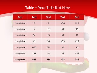 Red Gift Christmas PowerPoint Template