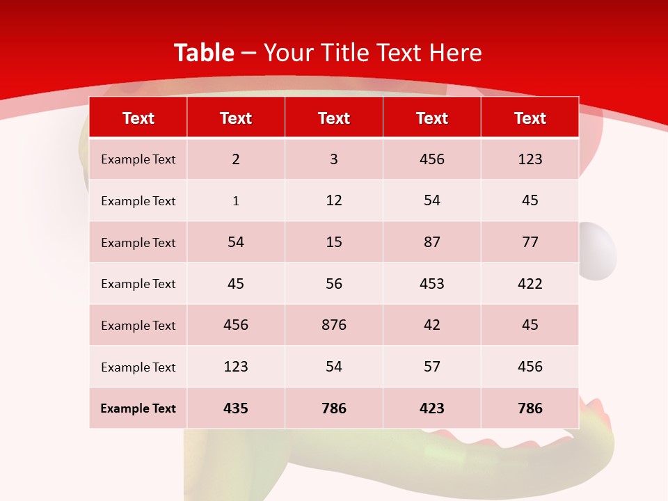 Red Gift Christmas PowerPoint Template