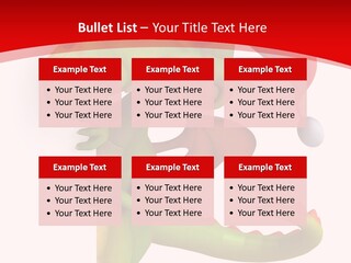 Red Gift Christmas PowerPoint Template