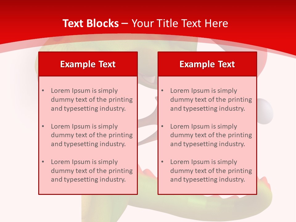 Red Gift Christmas PowerPoint Template