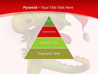 Red Gift Christmas PowerPoint Template