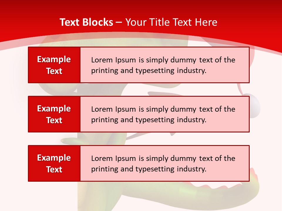 Red Gift Christmas PowerPoint Template