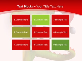 Red Gift Christmas PowerPoint Template