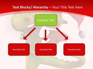 Red Gift Christmas PowerPoint Template