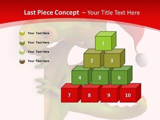 Red Gift Christmas PowerPoint Template