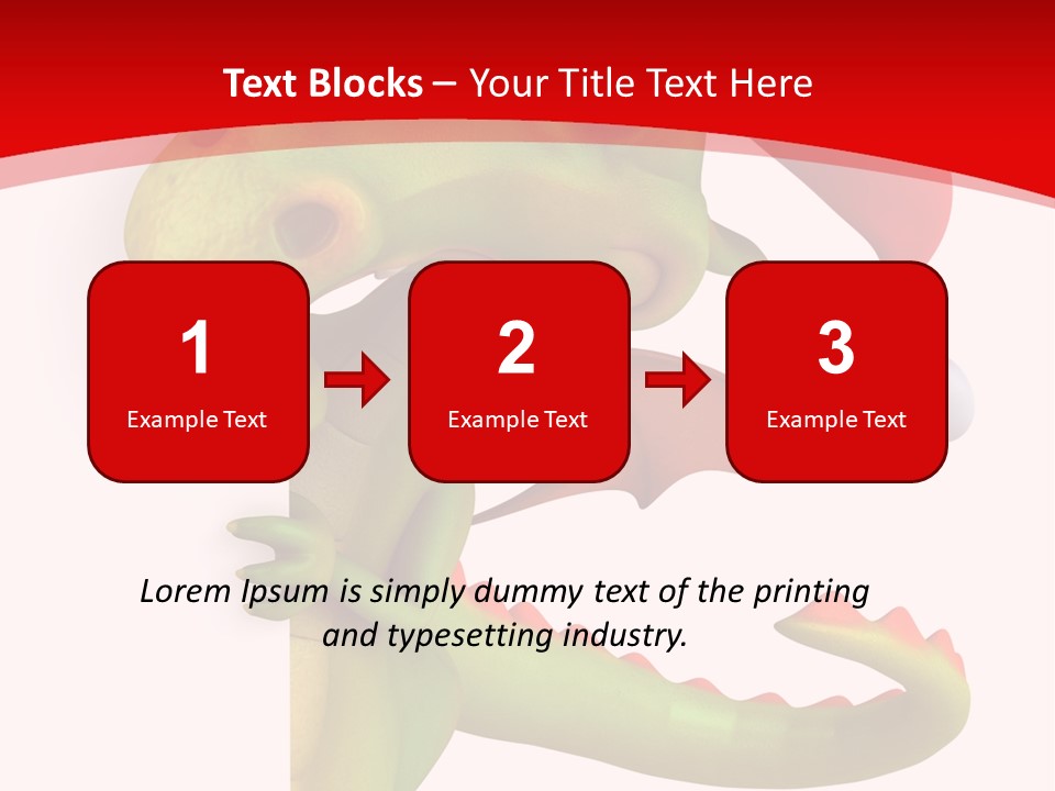 Red Gift Christmas PowerPoint Template