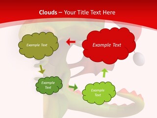 Red Gift Christmas PowerPoint Template
