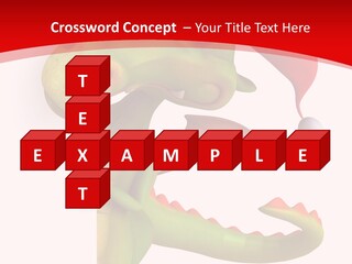 Red Gift Christmas PowerPoint Template