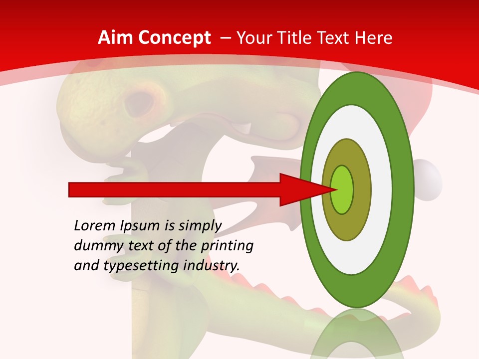 Red Gift Christmas PowerPoint Template