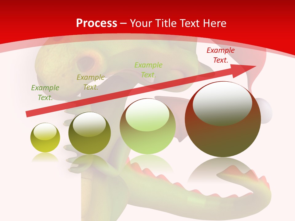 Red Gift Christmas PowerPoint Template