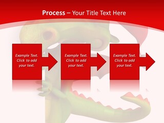 Red Gift Christmas PowerPoint Template