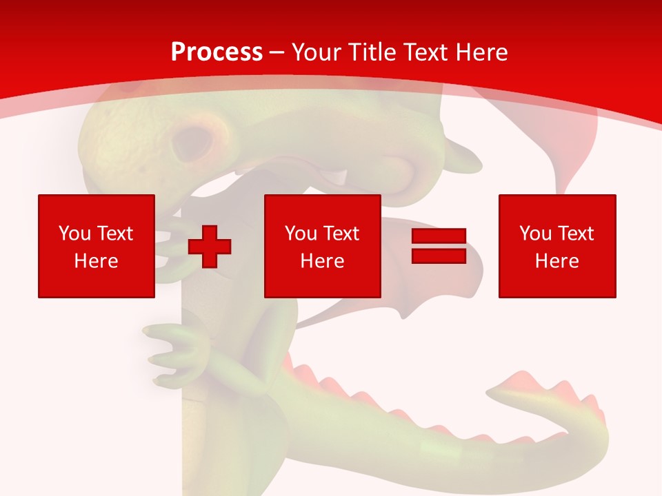 Red Gift Christmas PowerPoint Template