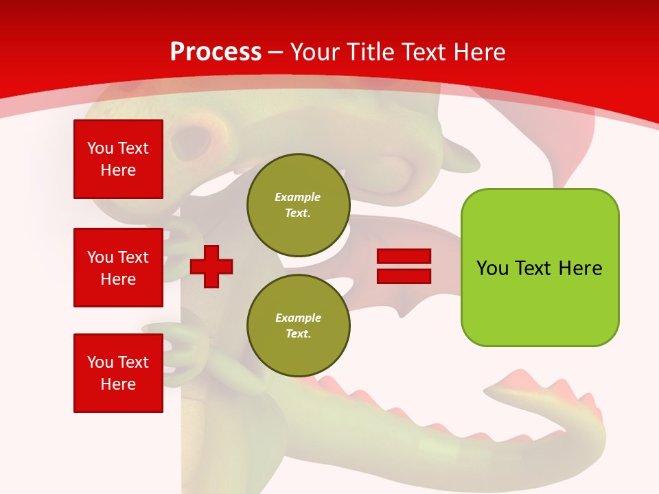 Red Gift Christmas PowerPoint Template