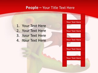 Red Gift Christmas PowerPoint Template