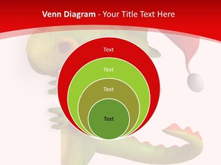 Red Gift Christmas PowerPoint Template
