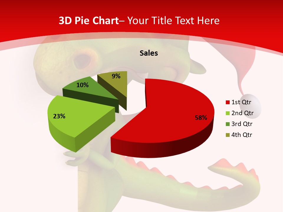 Red Gift Christmas PowerPoint Template
