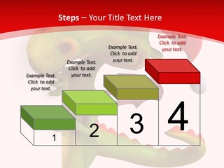 Red Gift Christmas PowerPoint Template