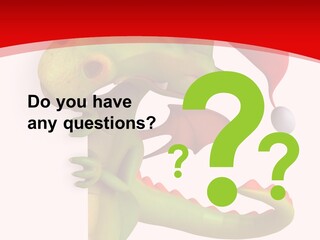 Red Gift Christmas PowerPoint Template