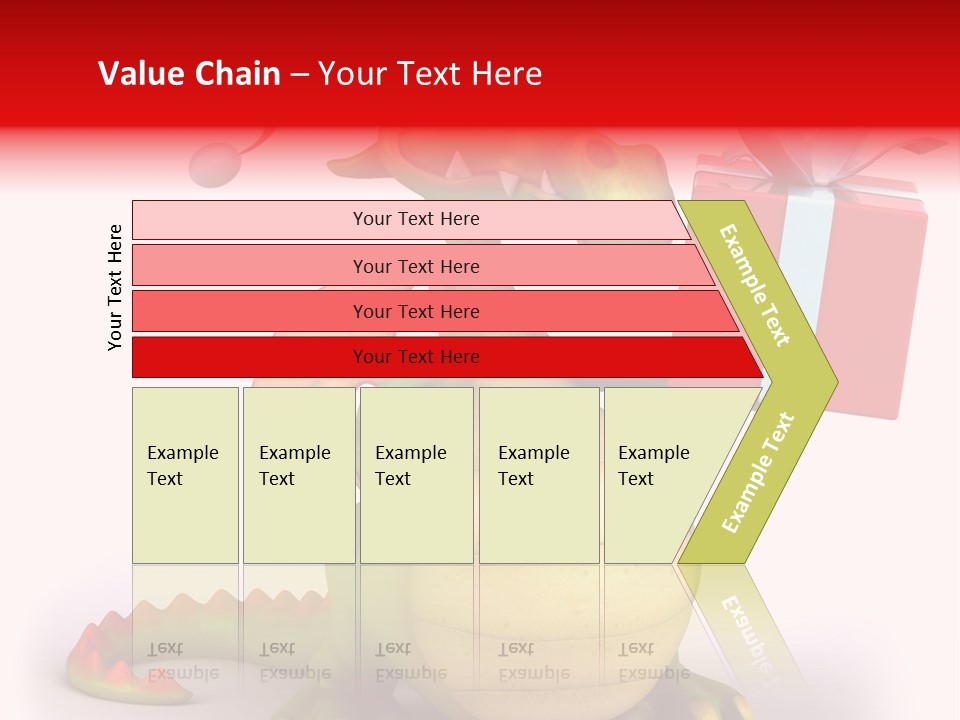 Fire Isolated Smile PowerPoint Template