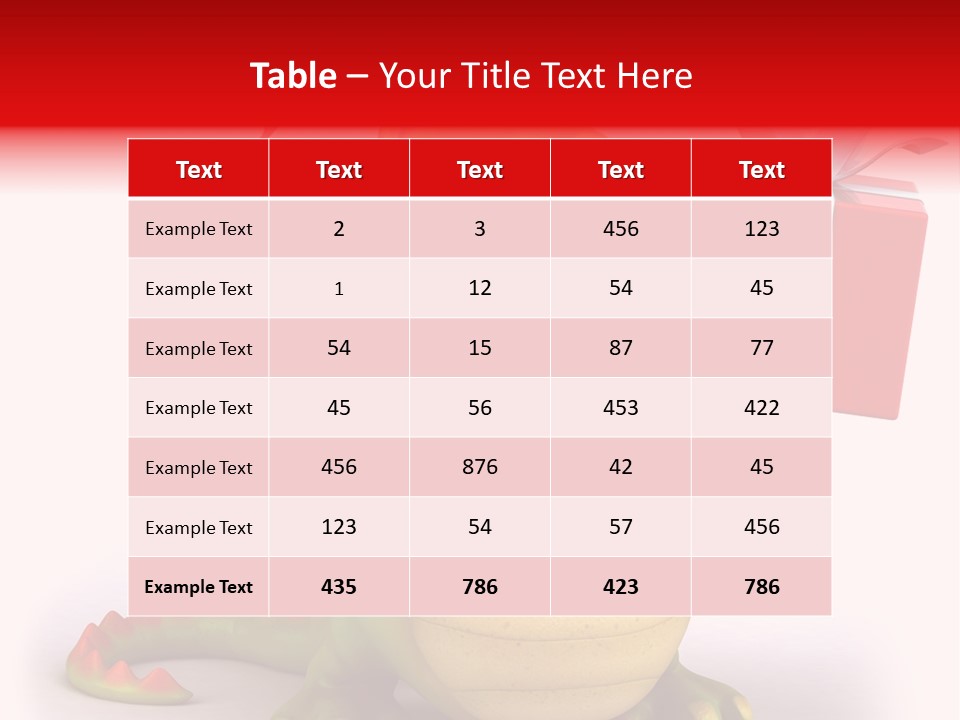 Fire Isolated Smile PowerPoint Template