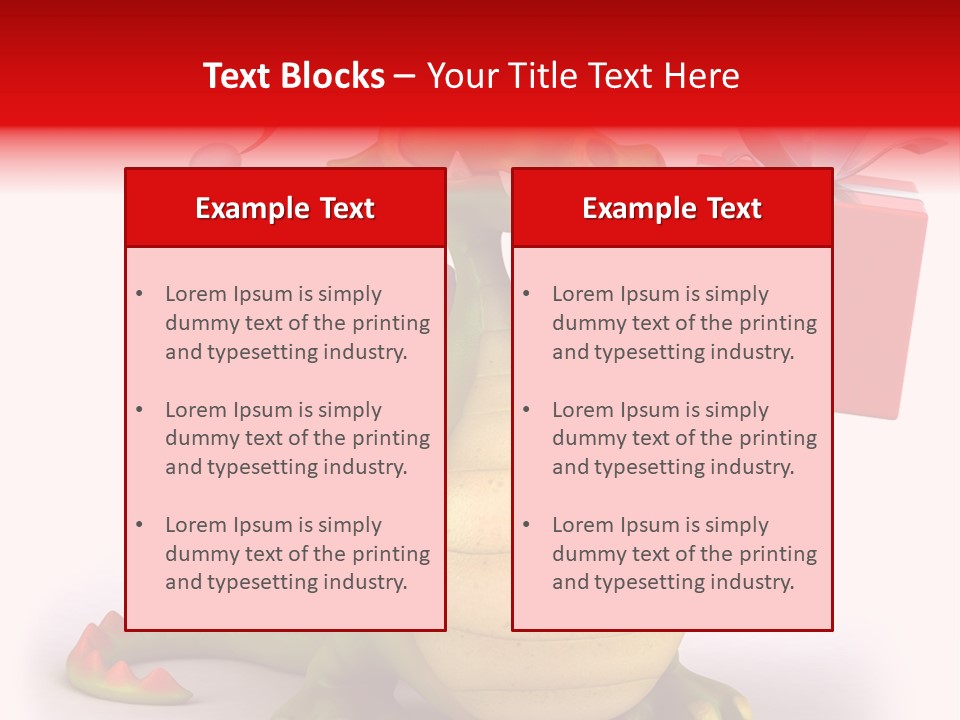 Fire Isolated Smile PowerPoint Template